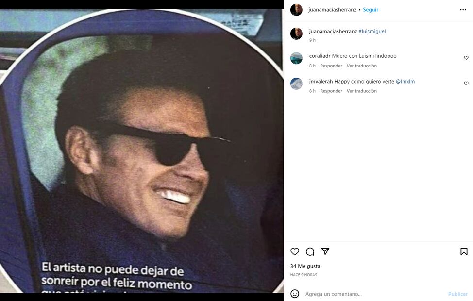 Luis Miguel ya convive con las hijas de Paloma Cuevas en sus primeras vacaciones familiares