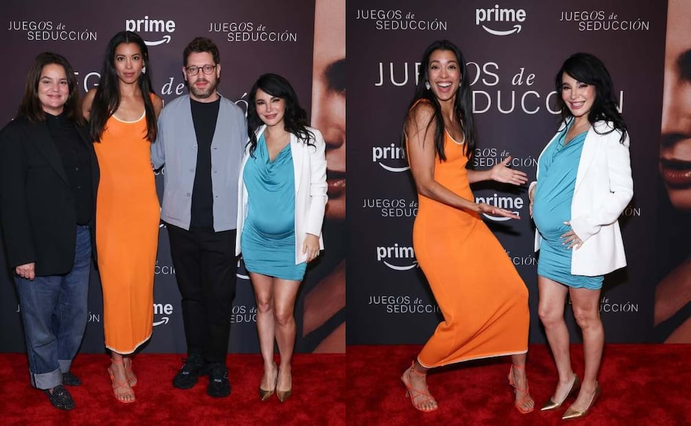 Martha Higareda lució su 'baby bum' en el estreno de 'Juegos de Seducción' / Foto: Instagram