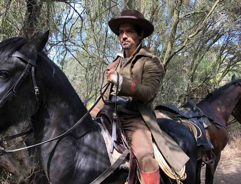 Christian Vázquez durante su participación en Zorro / Foto: Instagram