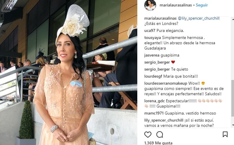 Ricardo Salinas Pliego y María Laura Medina, juntos y felices en The Royal Ascot