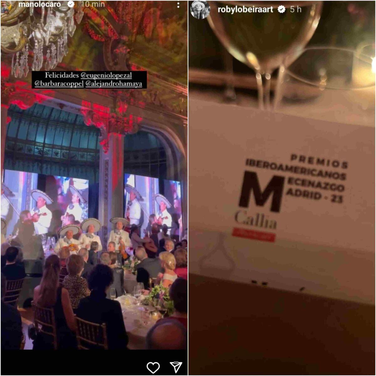 Ángela Aguilar se roba el corazón de España en los Premios Iberoamericanos de Mecenazgo