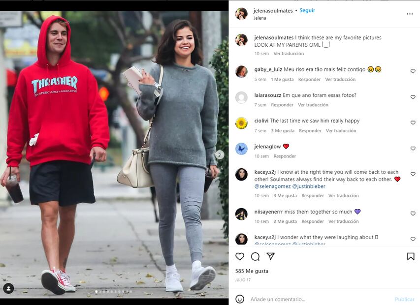 Hailey Bieber, esposa de Justin Bieber, asegura contar "su verdad" sobre sobre Selena Gomez