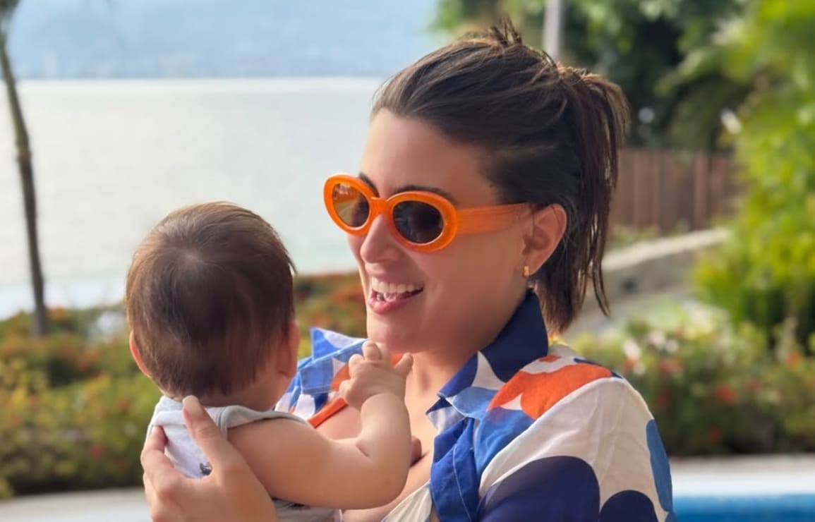 Fotos: Sofía Rivera Torres presume sus primeras vacaciones con su hijo Ferrán