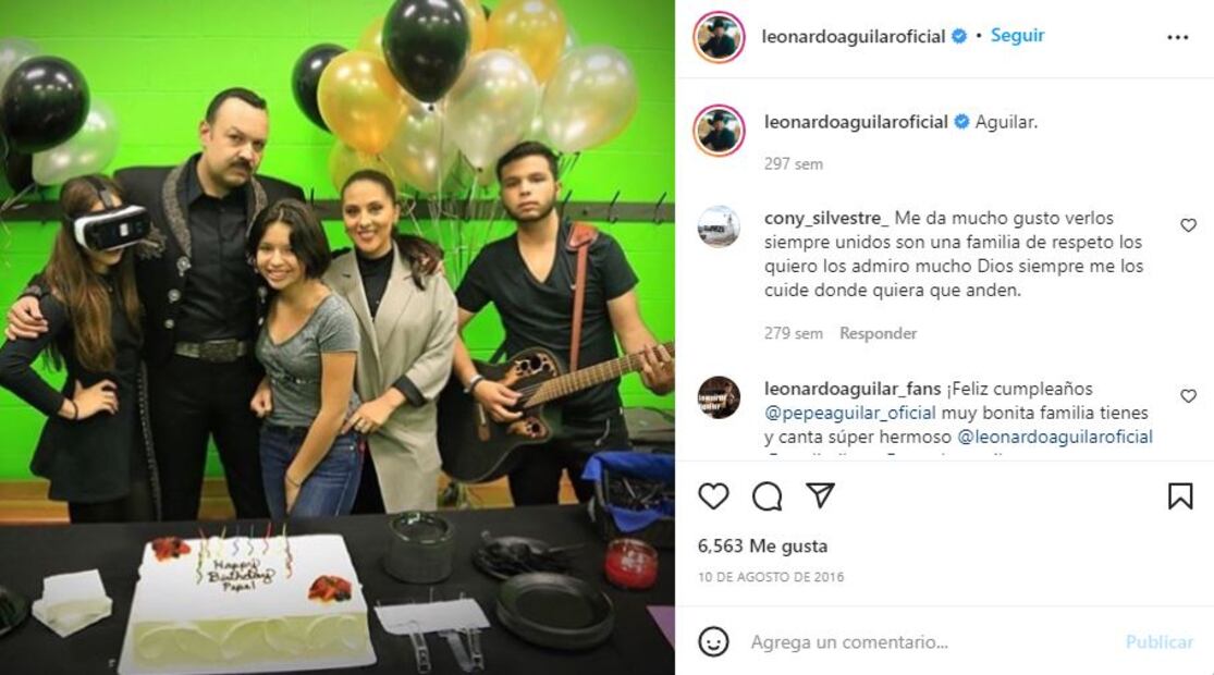 Leonardo Aguilar habló del escándalo de Ángela Aguilar con Gussy Lau