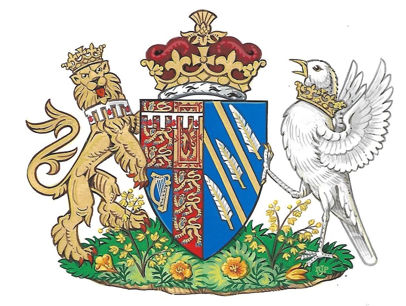 Así es el escudo de armas de Meghan Markle, duquesa de Sussex