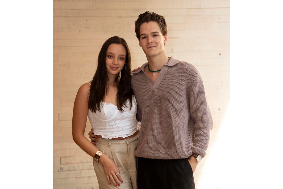 Isabella Zambrano y Javier Otero. (Foto: Héptor Arjona)