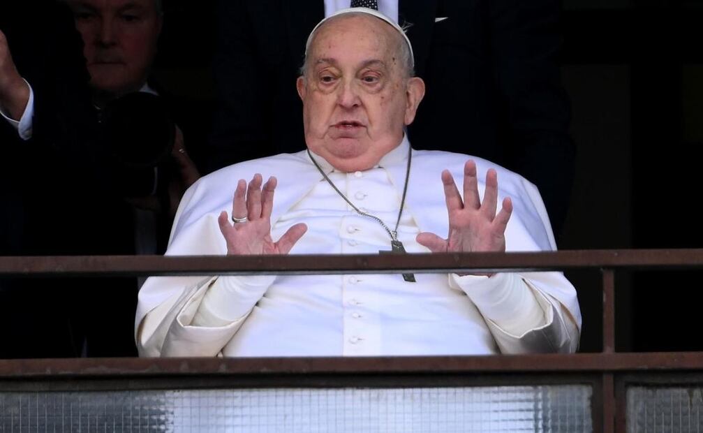 Así reapareció el Papa Francisco tras su hospitalización / Foto: EFE