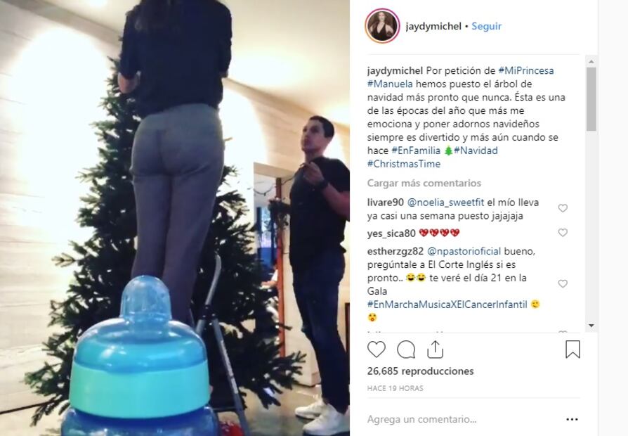 ¡La familia de Jaydy Michel y Rafa Márquez ya está lista para Navidad!
