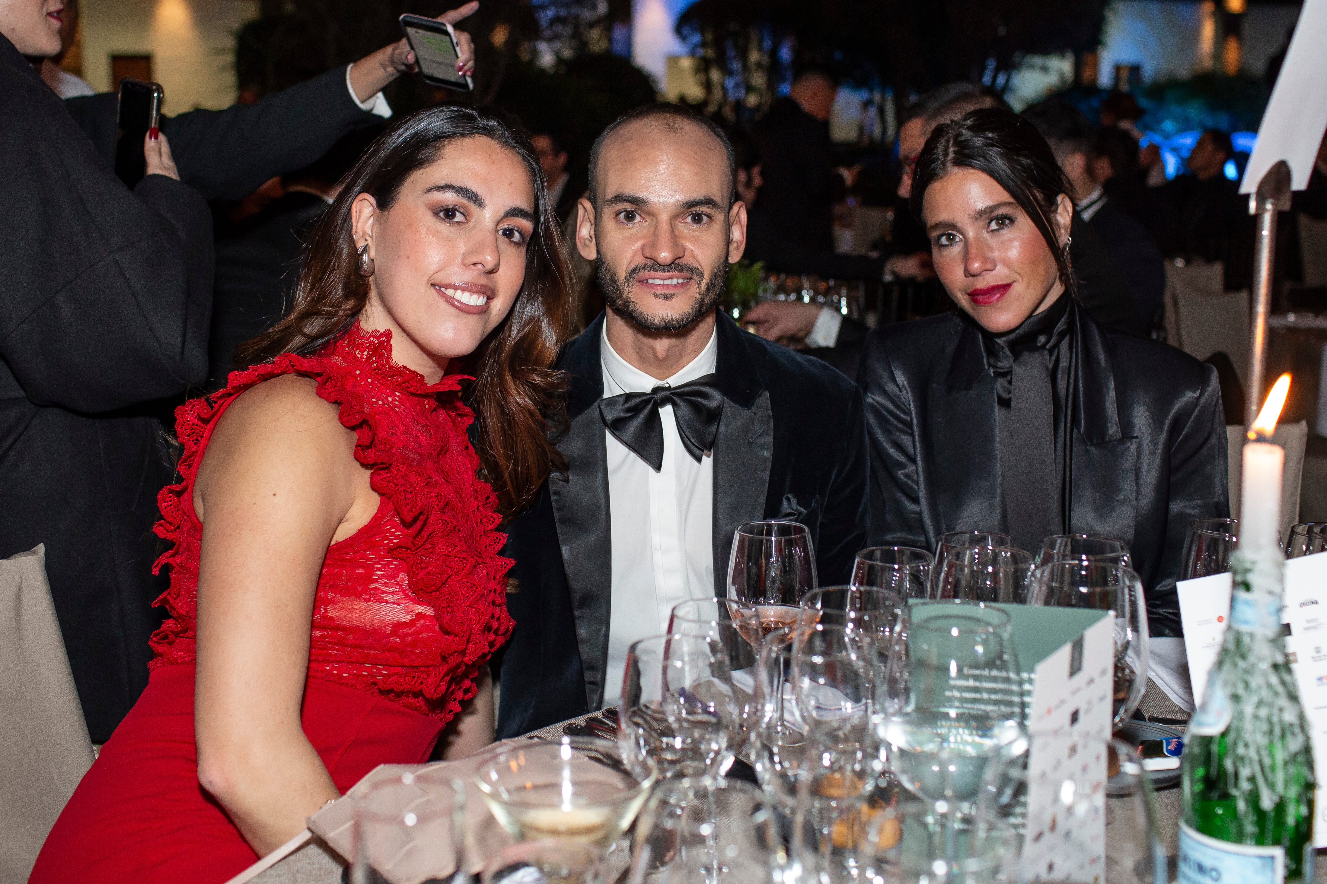 Majo Laso, Juan Pablo Molinar y Micaela Amodio. (Foto: Esteban Torreblanca)