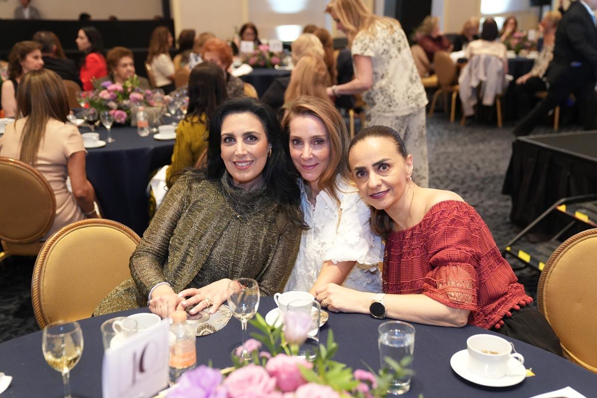 Susan Harfouch, Susi Correa y Pina Abouchard. (Foto: Leonardo Gómez)