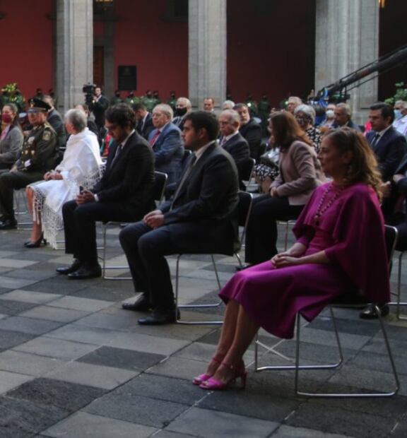 [FOTO] Este es el vestido que usó Beatriz Gutiérrez para el Segundo Informe