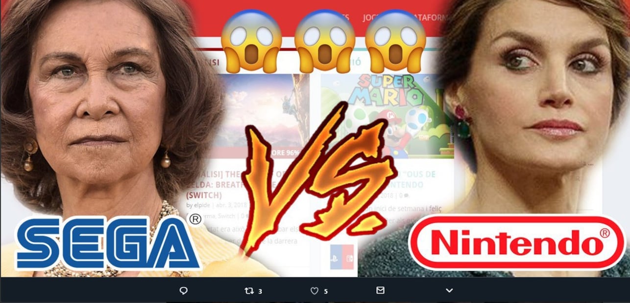 Los memes de la pelea de las reinas Letizia y Sofía ya circulan en la red