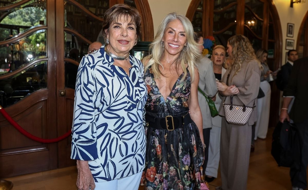 Gaby Mariscal y Lily Duclaud. (Foto: Esteban Torreblanca)