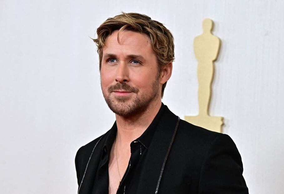 Ryan Gosling en los premios Oscar 2024 / Foto: AFP
