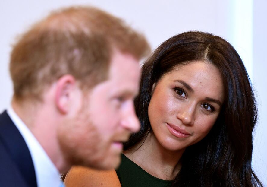 Meghan Markle y el príncipe Harry 