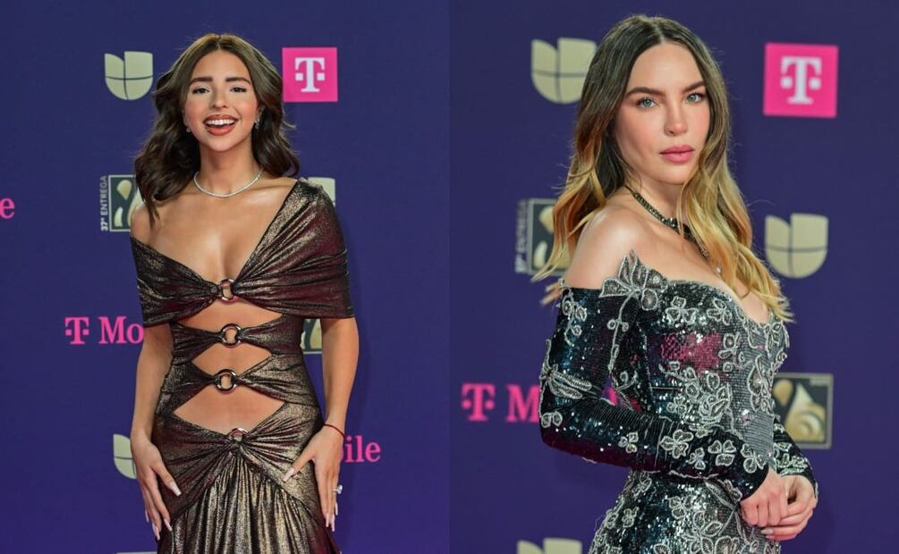Belinda y Ángela Aguilar en Premio Lo Nuestro 2025 / Foto: EFE