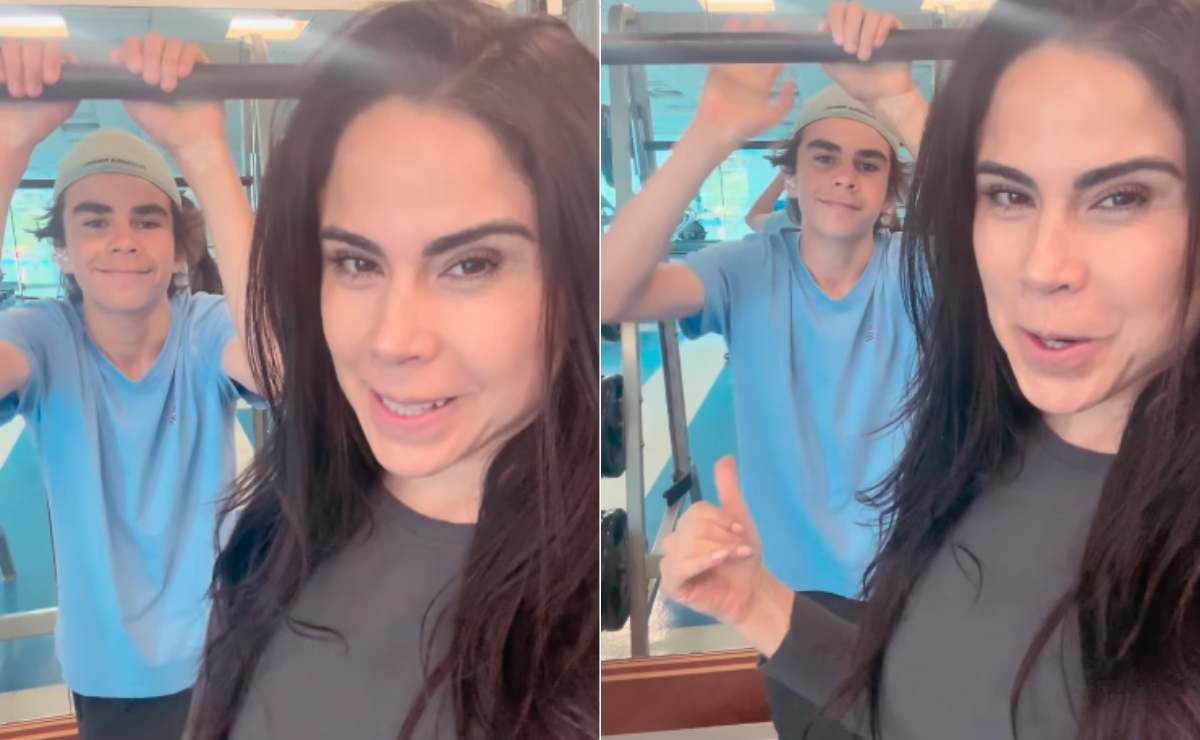 Paola Rojas y su hijo Paulo /  Foto: Captura Instagram @paolarojas
