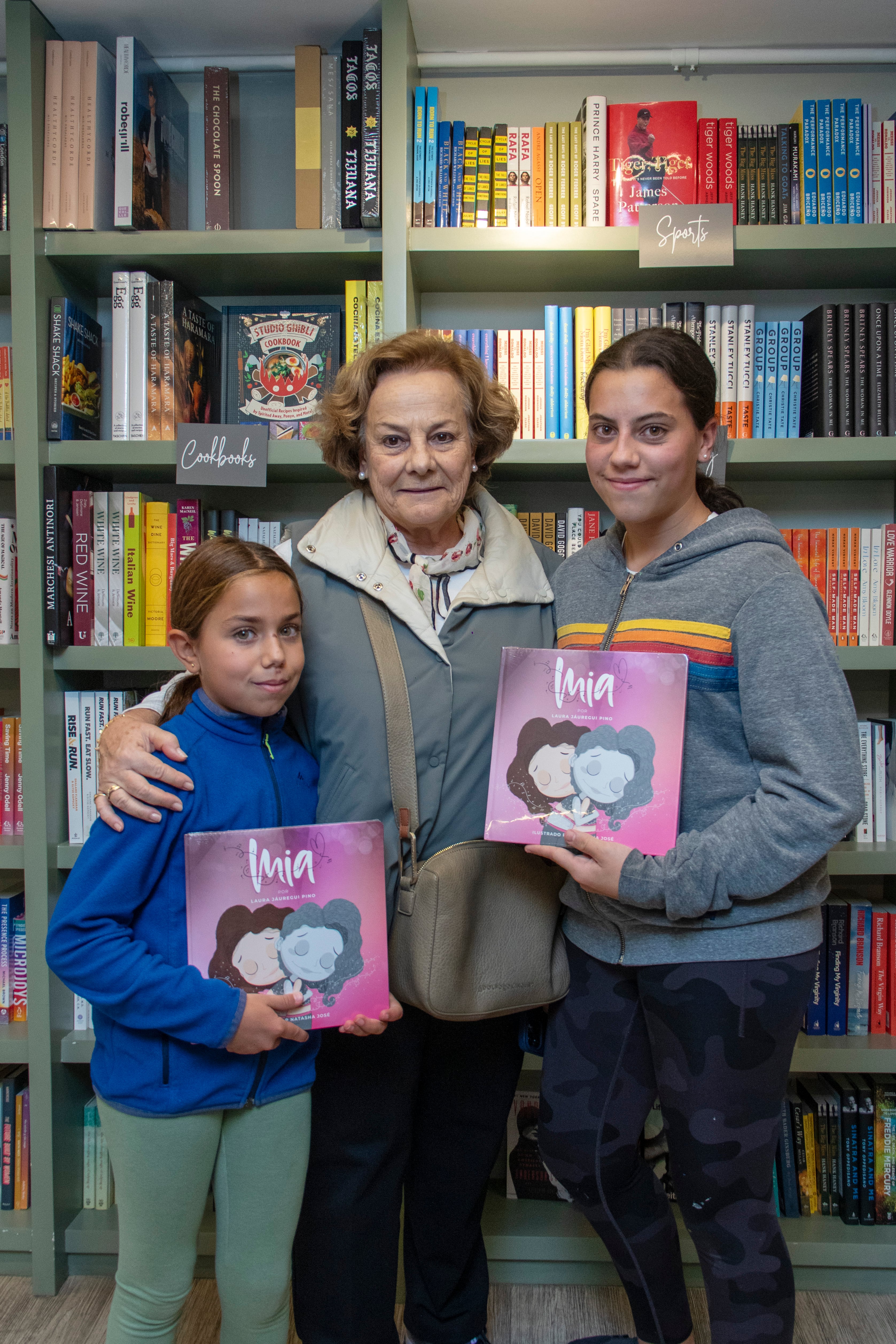 Elena, Patricia y Xaviera Mancebo. (Foto: Angélica Chema)