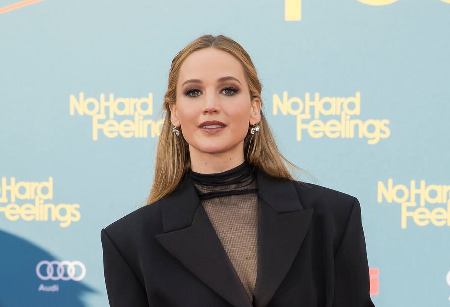 Jennifer Lawrence protagoniza y produce "No Hard Feelings" / Getty Images