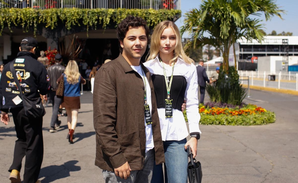 Santiago Slim y Alexandra Lenarchyk / Foto: Esteban Torreblanca