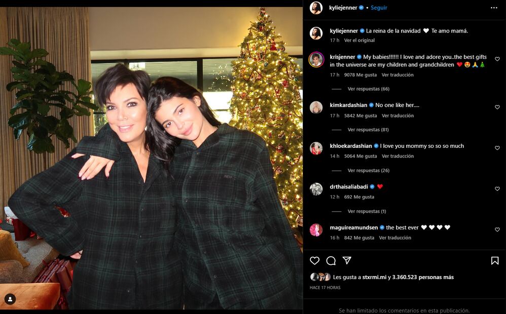 Kylie Jenner muestra su lado más relajado con pijama y sin maquillaje