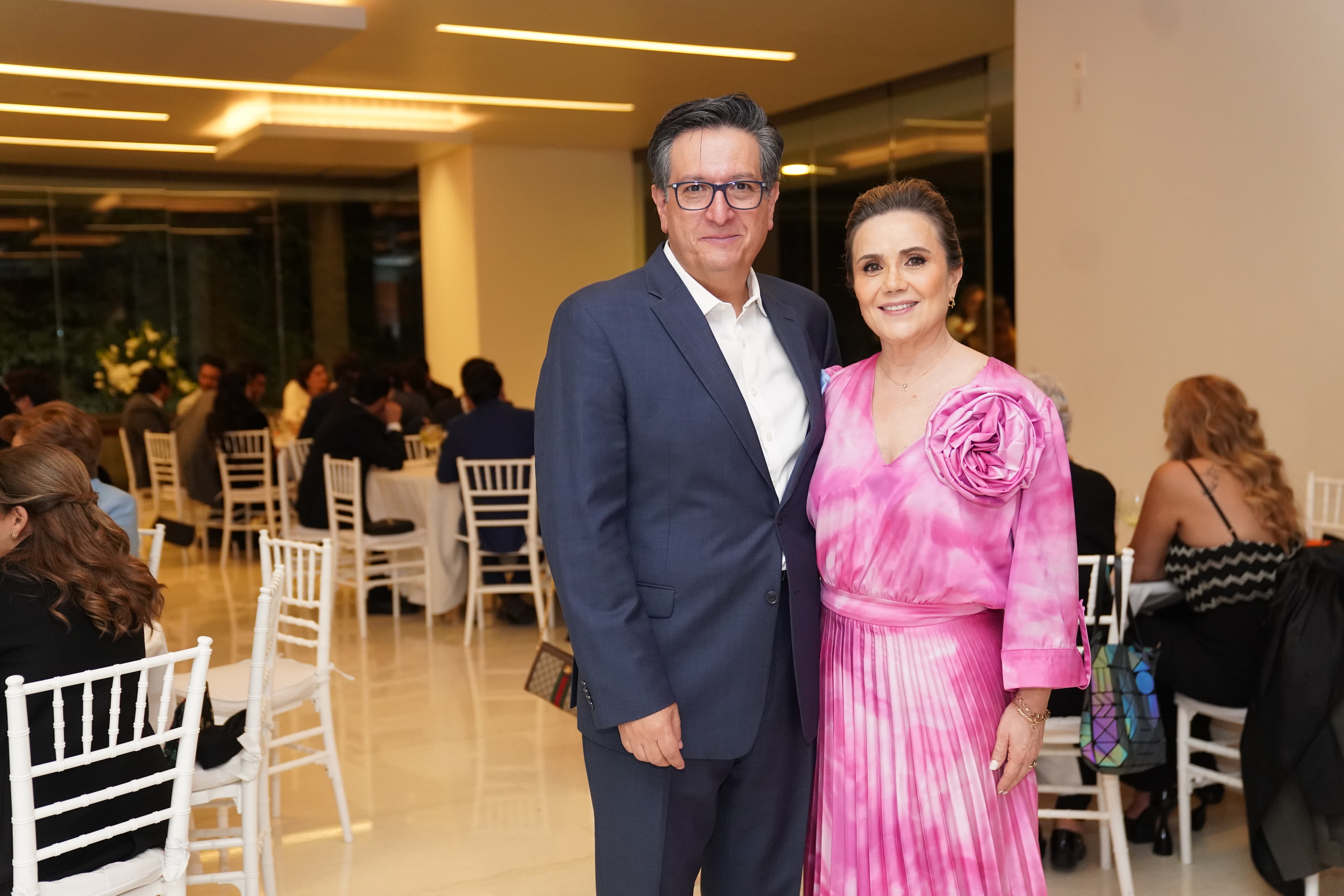 Carlos López y Rocío Navarro. (Foto: Leonardo Gómez)
