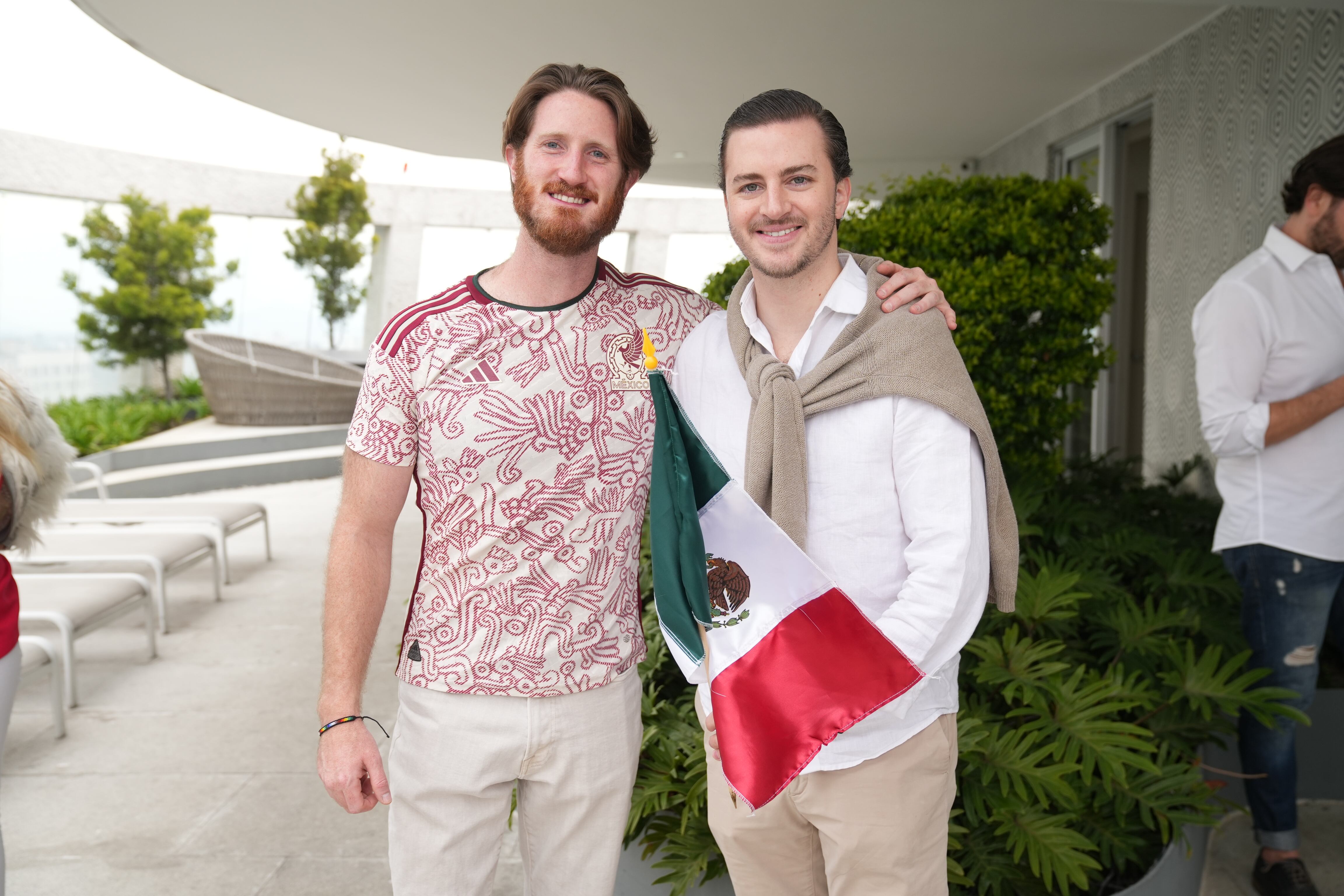 Christopher Pratts y Alberto O'Farrill. (Foto: Leonardo Gómez)