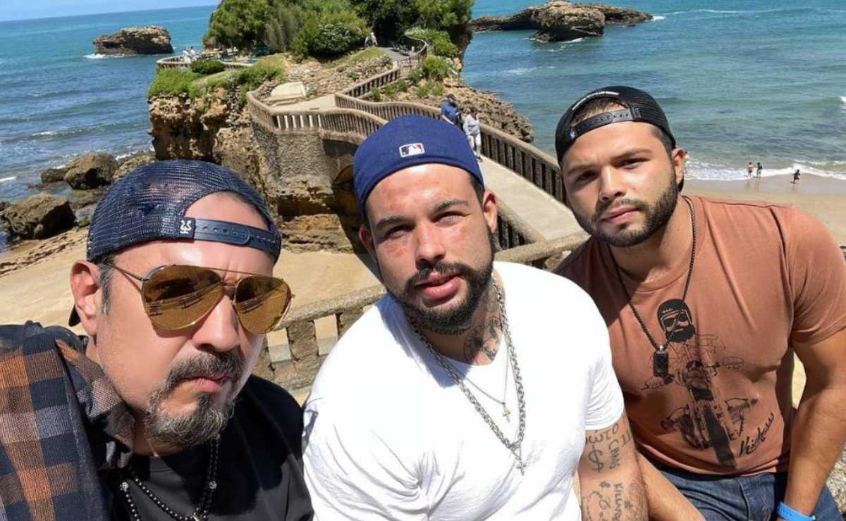 Publican foto del hijo de Pepe Aguilar con la hija del “Chapo” Guzmán