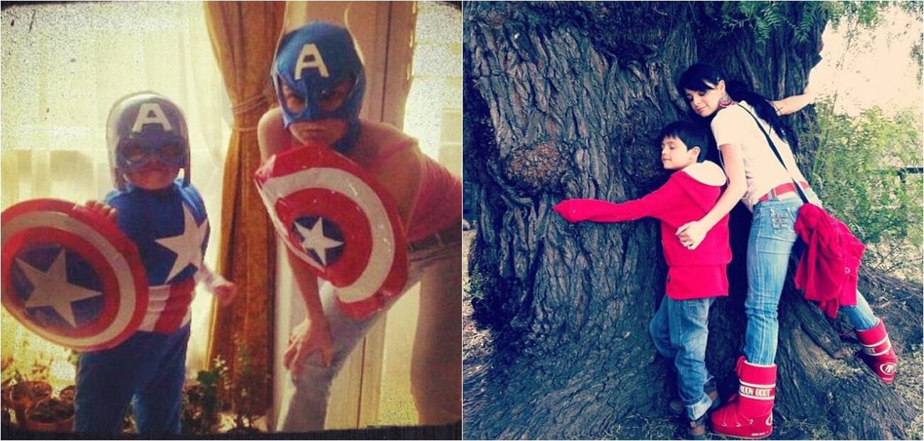 Las mejores FOTOS de Violeta Isfel y su hijo Omar