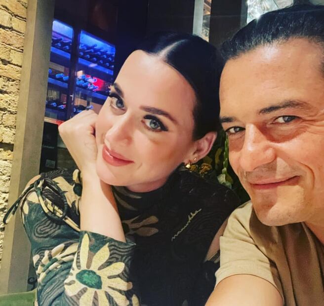 Katy Perry y Orlando Bloom / Instagram: @katyperry
