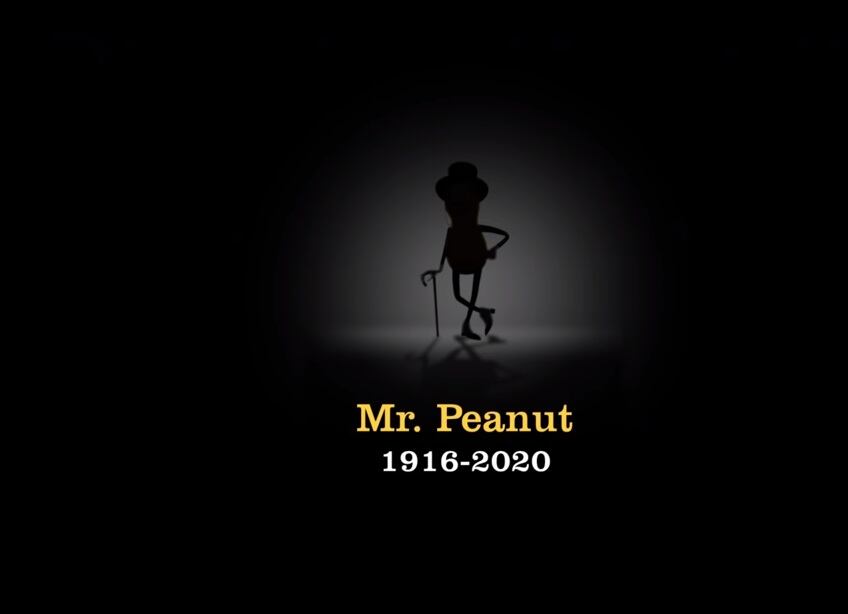 Fallece Mr. Peanut a los 104 años en un comercial para el Super Bowl LIV