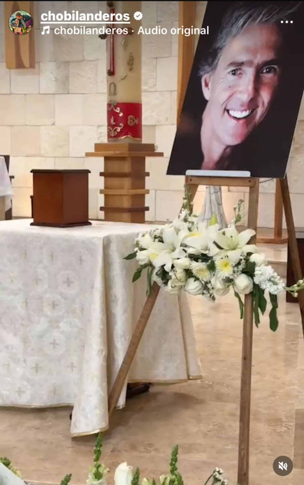 Con profunda pena, la familia Landeros despidió a Rodolfo Landeros Verdugo / Foto: Instagram