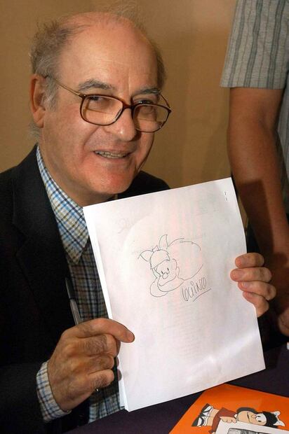 Muere Quino, el creador de Mafalda