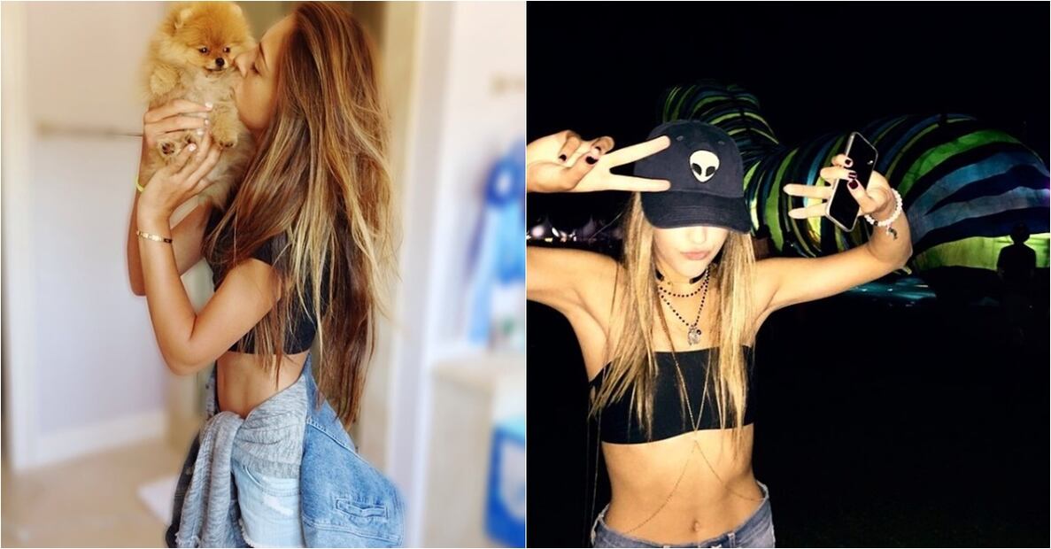 Conoce a Sistine Stallone, la hija adolescente de Sylvester Stallone