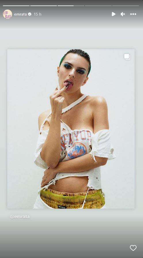 Emily Ratajkowski presume uñas de cucaracha, no aptas para blatofóbicos