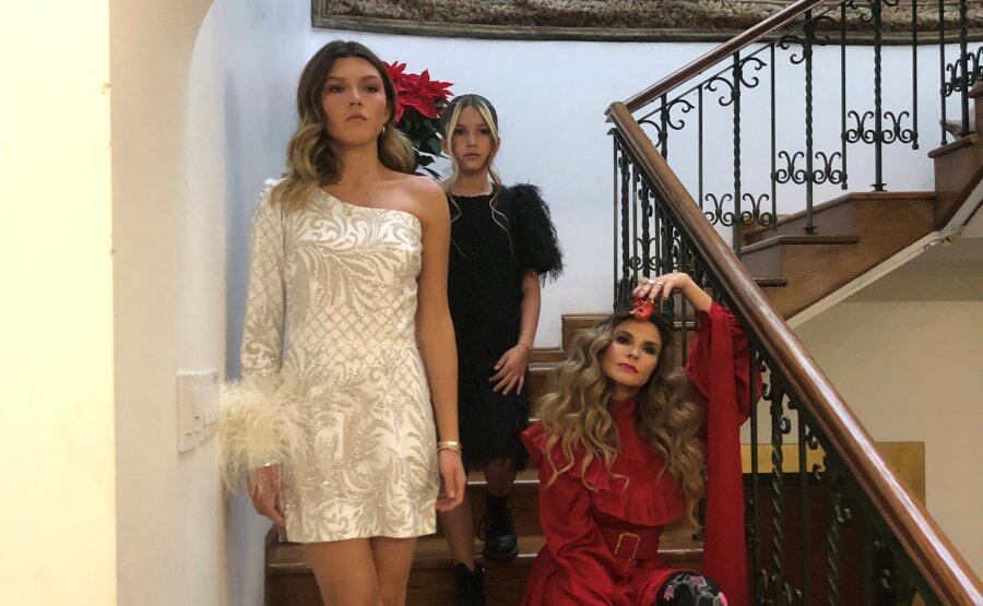 Así es la Navidad de Issabela Camil, Antonia y Victoria Mayer Camil