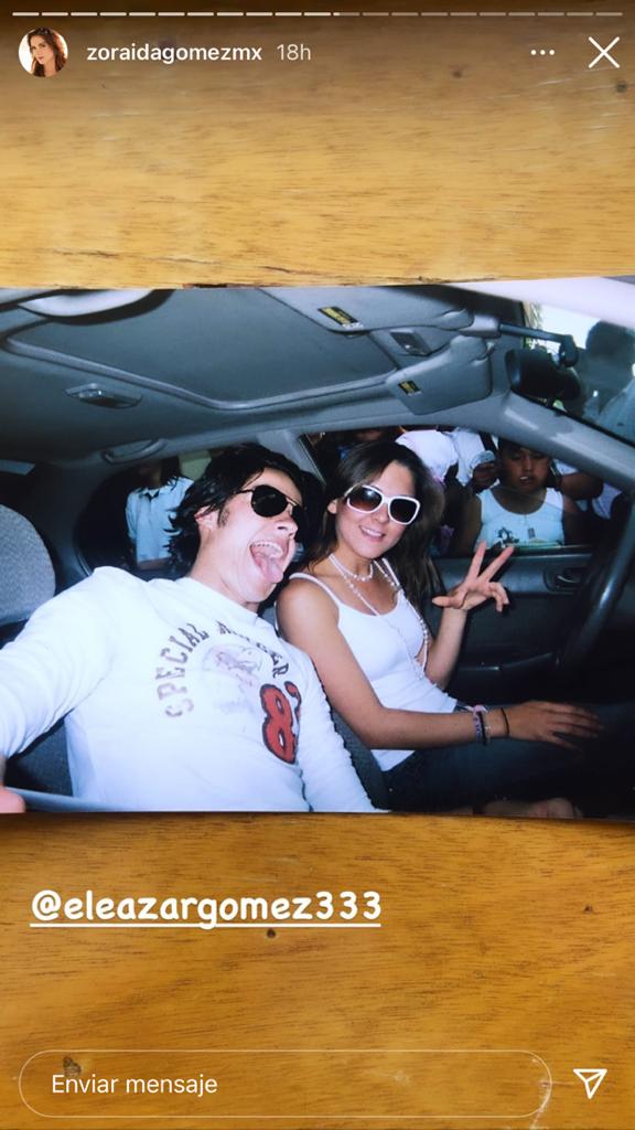 Zoraida Gómez recuerda con foto su etapa en “Rebelde” al lado de su hermano Eleazar