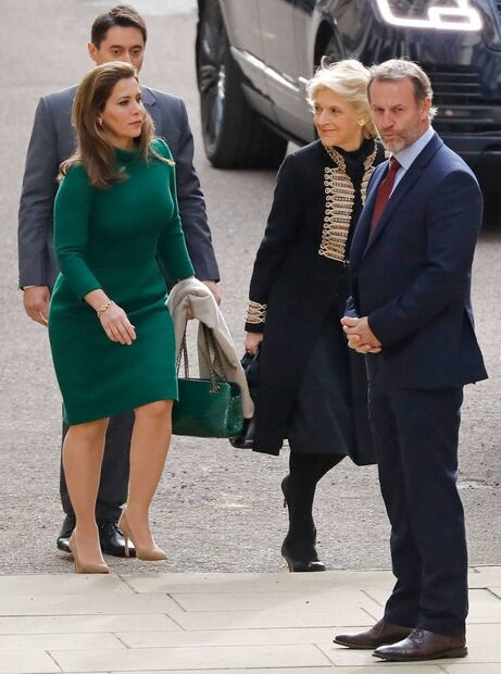 La princesa Haya bint Al Hussein, en el tribunal, lista para pelear por sus hijos contra el jeque de Dubai