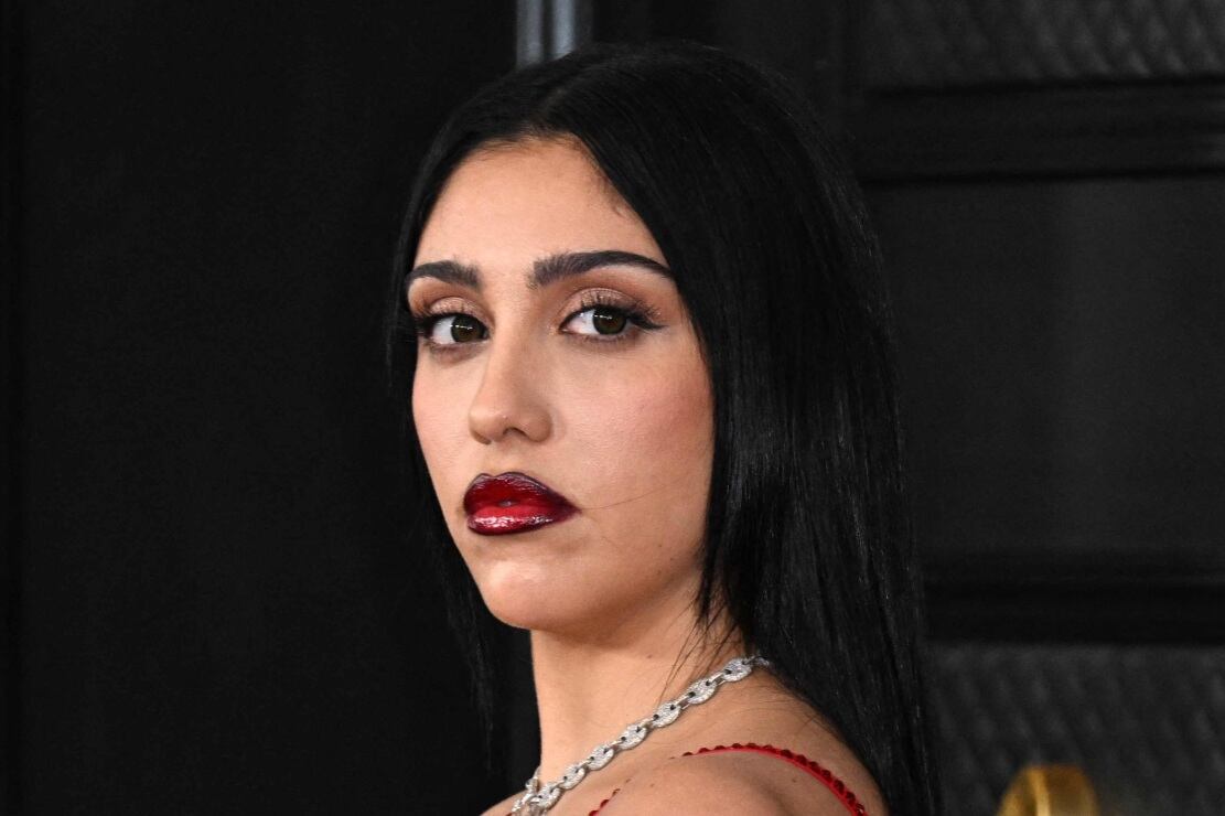 Lourdes León, hija de Madonna, desfila con un look 'diabólico' en la Semana de la Moda de Nueva York