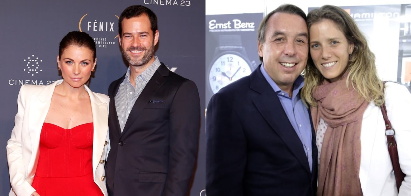 <p>Estos empresarios le dan espacio a los negocios y al amor (Fotos: Archivo El Universal/Redes Sociales)</p>