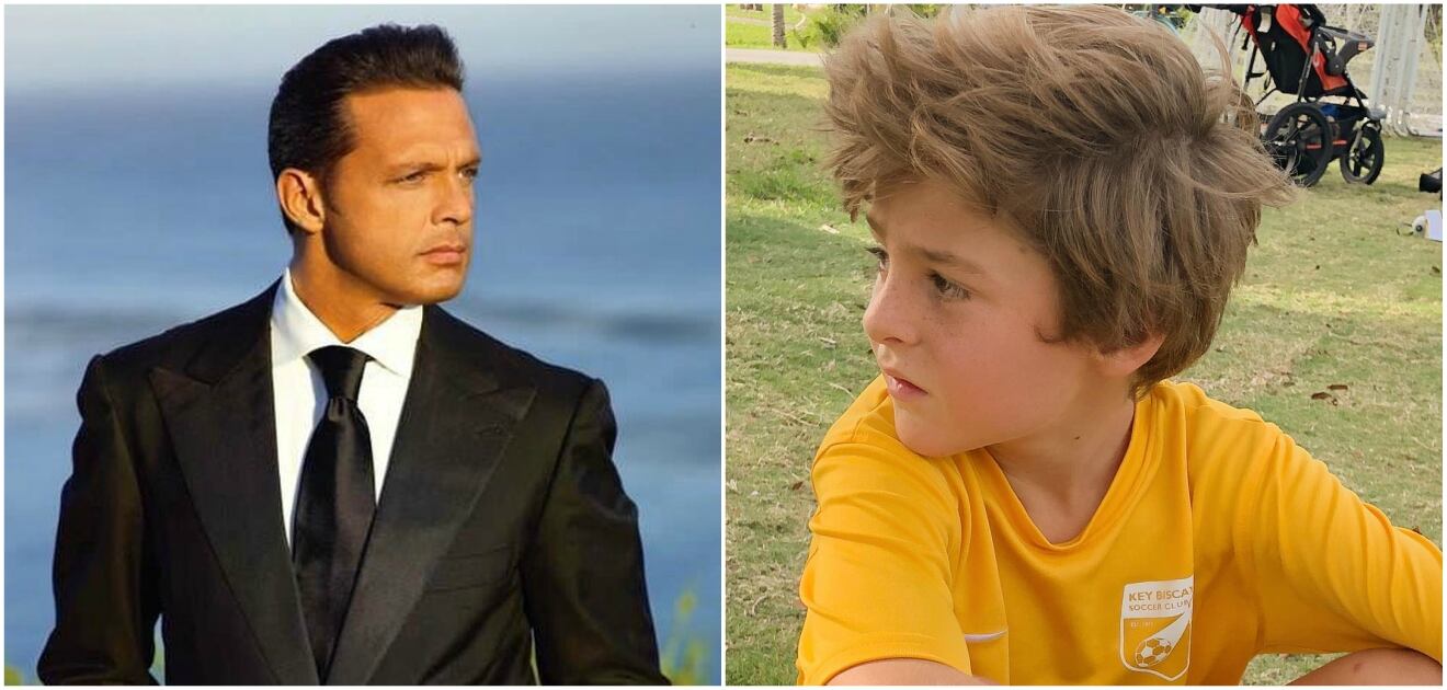 <p>Pierre el simpático sobrino de Luis Miguel hace su primera comunión y luce idéntico al “Sol”. Foto: Instagram </p>
<p> </p>