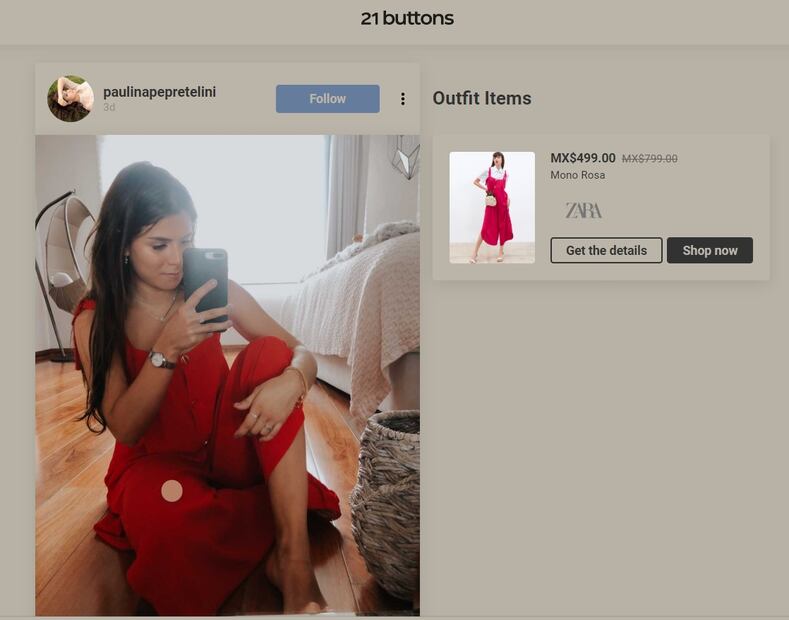Paulina Peña se lanza como influencer de moda 