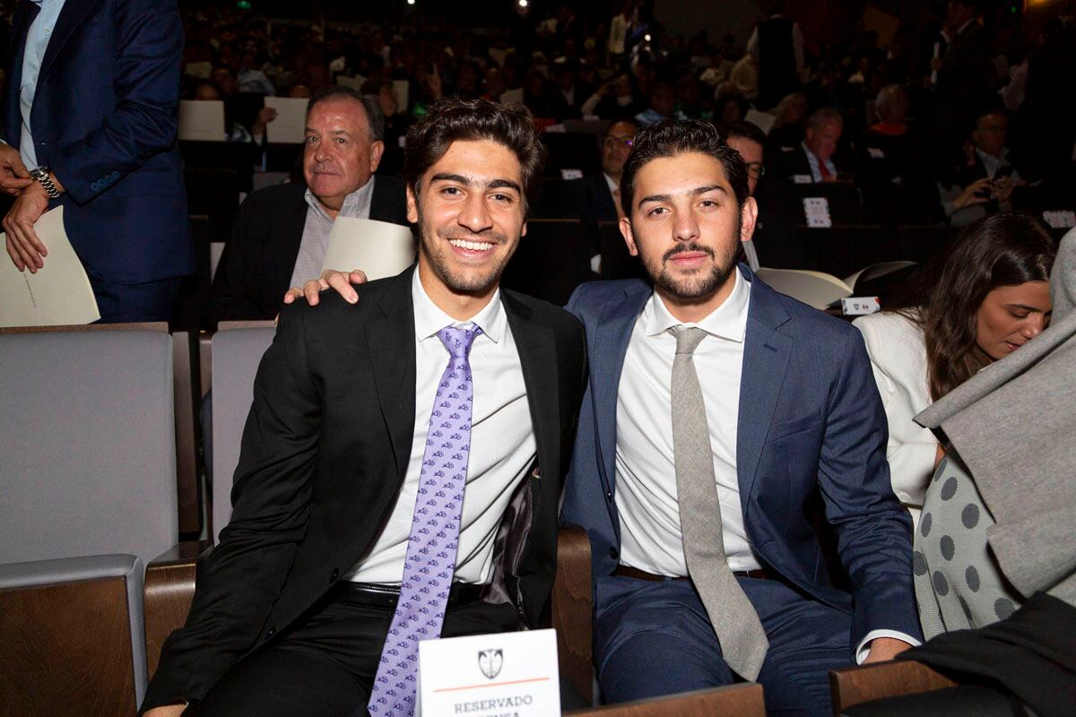 Alejandro Elias Slim y Antonio Slim Serrano. (Foto: Arturo Aguirre Tapia)