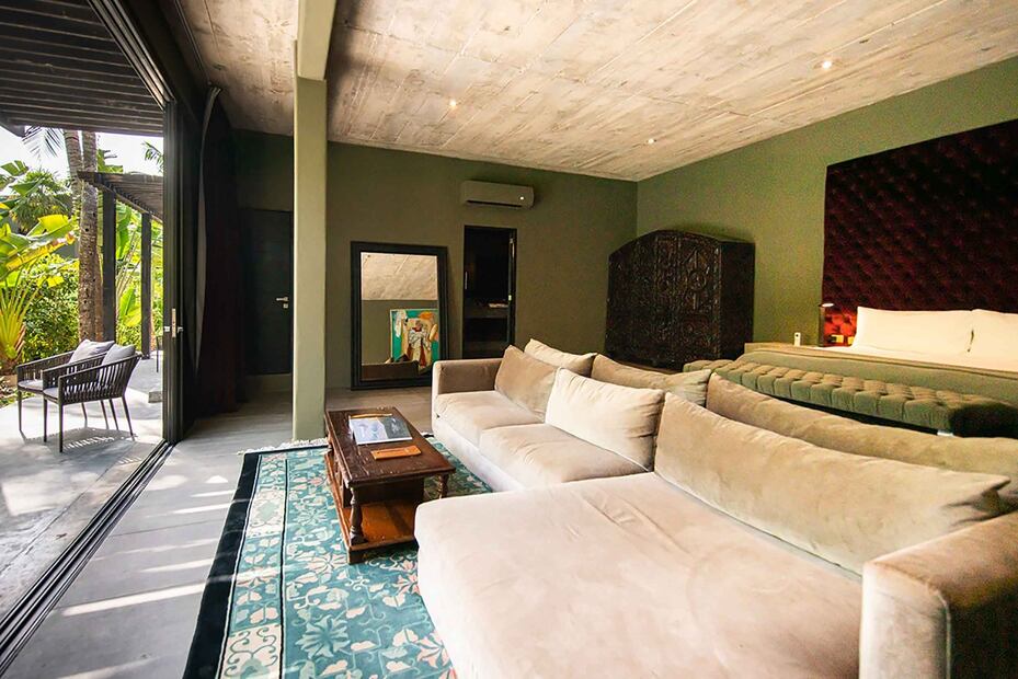 Junior Suite Garden View de Casa Malca. Foto: Cortesía