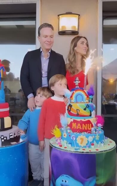 Manuel Velasco y Anahí celebran el cumpleaños de sus hijos / Instagram