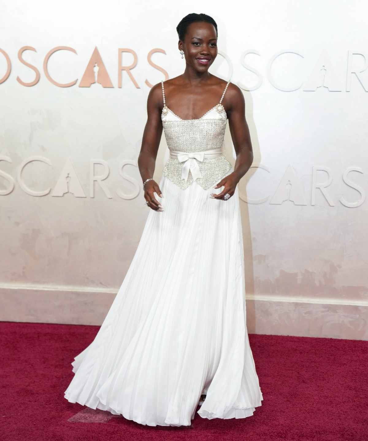 Lupita Nyong'o en los Premios Oscar 2025 / Foto: AP