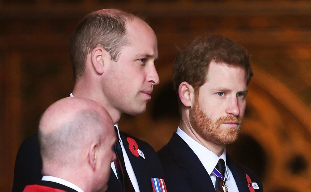 El príncipe William junto a su hermano, el príncipe Harry / Foto: EFE