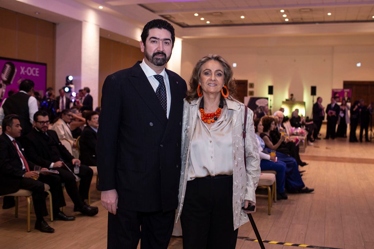 Rafael Tovar López Portillo y Carmen López Portillo. (Foto: Esteban Torreblanca)