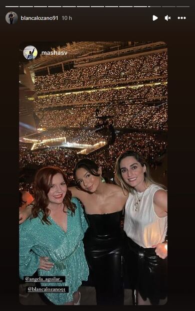 Leonardo y Ángela Aguilar disfrutan emocionados del reciente concierto de Taylor Swift