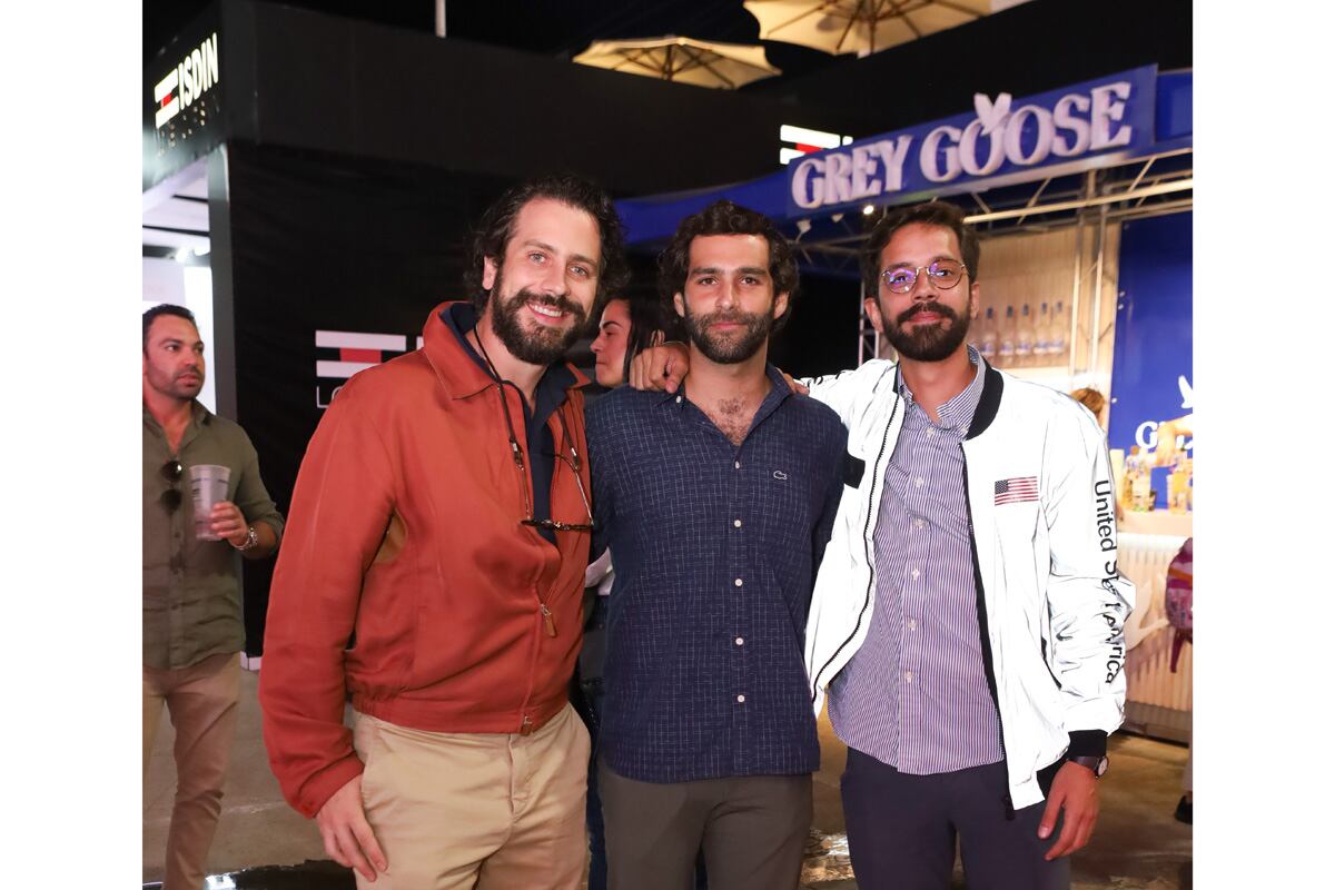 Andrés Villaseñor Urrea, Karim Jones y Poncho García. (Foto: Antonio Martínez)